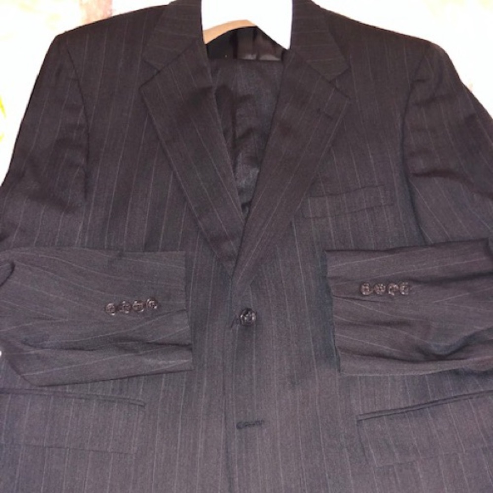 Classic navy suit
